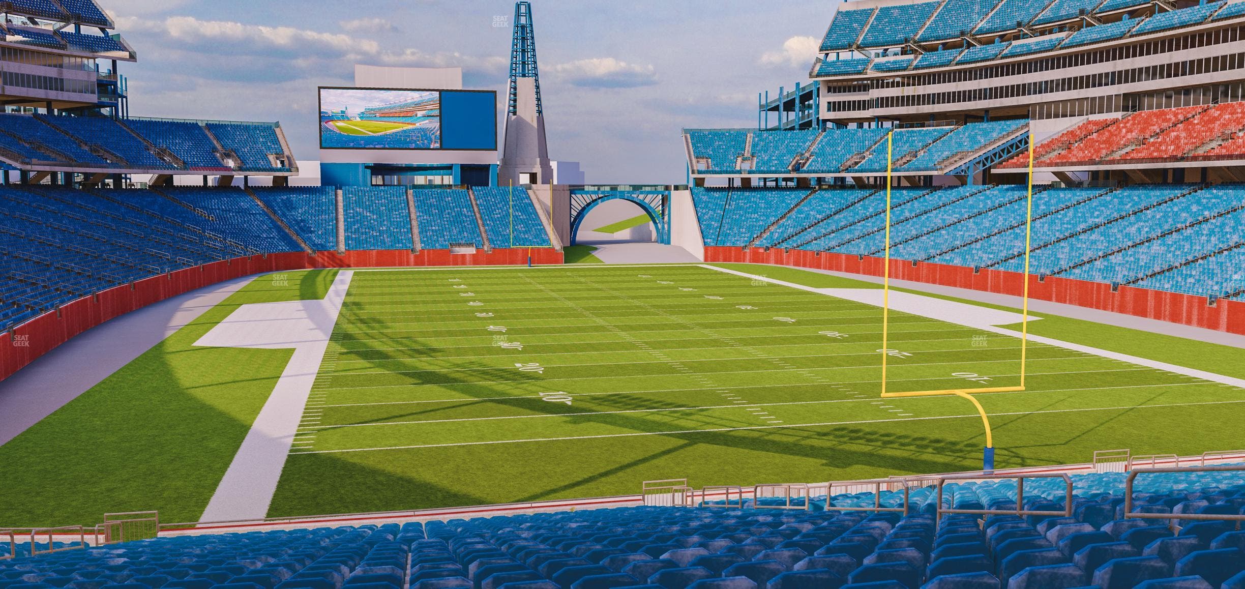 Gillette Stadium - Section 122 Seat View