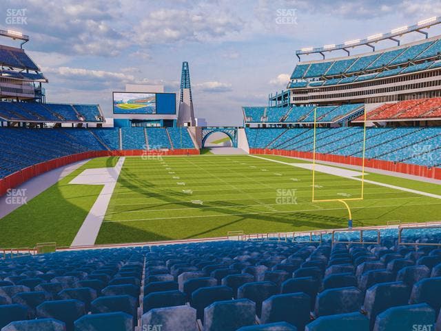 Gillette Stadium - Section 122 Seat View