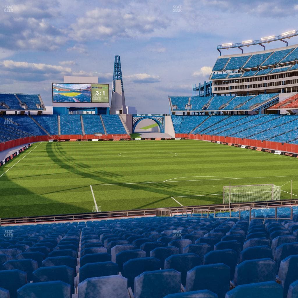 Gillette Stadium - Section 122 Seat View