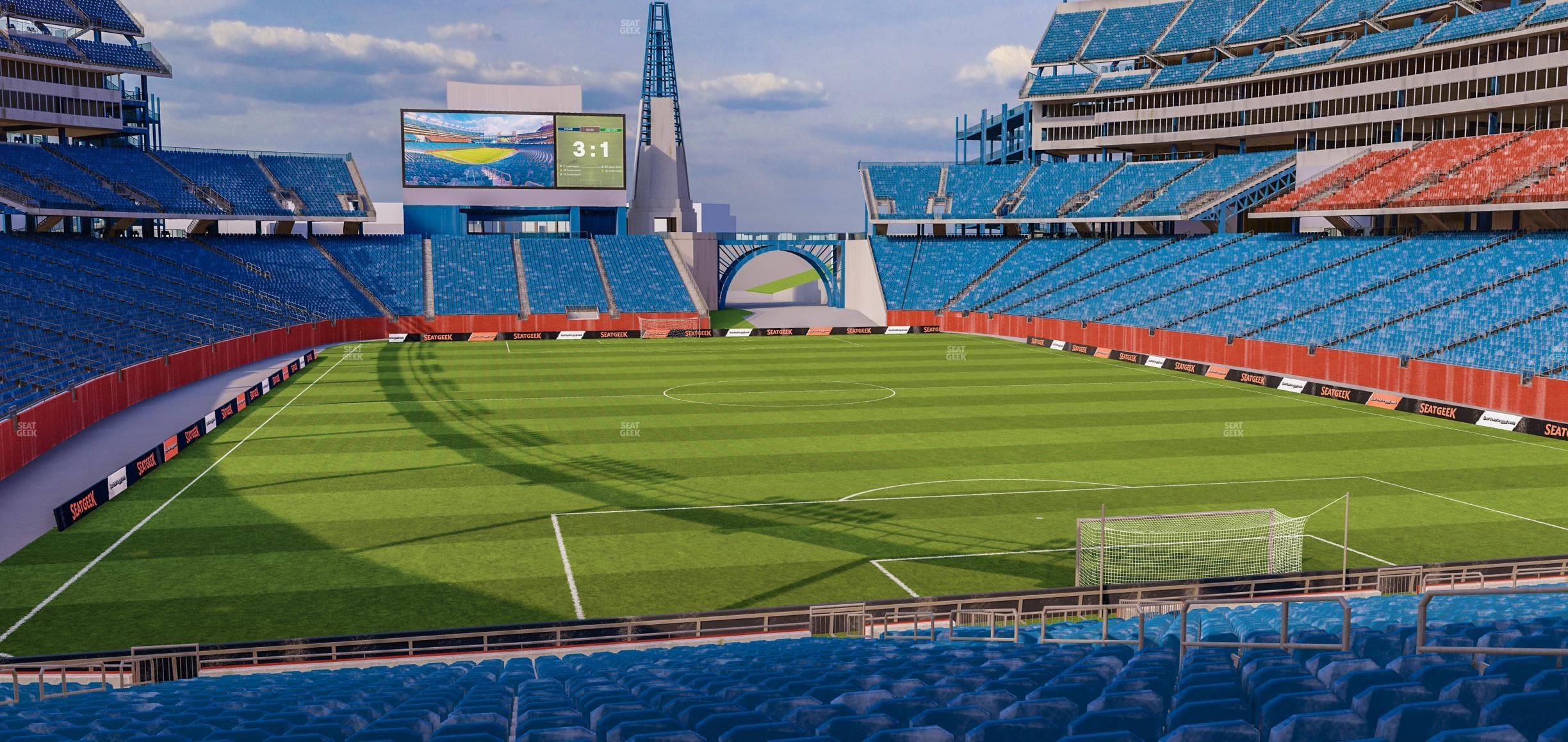 Gillette Stadium - Section 122 Seat View