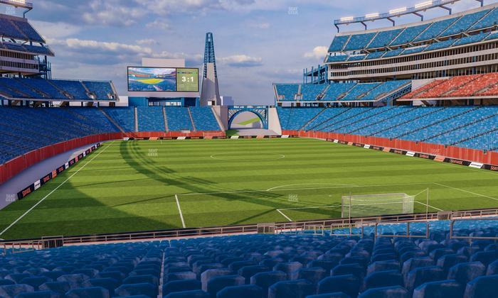 Gillette Stadium - Section 122 Seat View