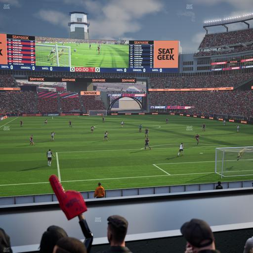 Gillette Stadium - Section 122 Seat View