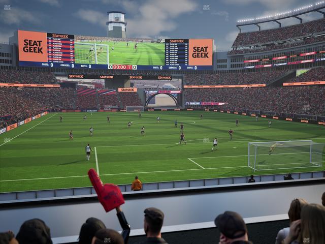 Gillette Stadium - Section 122 Seat View