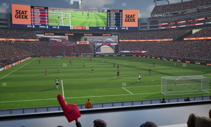 Gillette Stadium - Section 122 Seat View