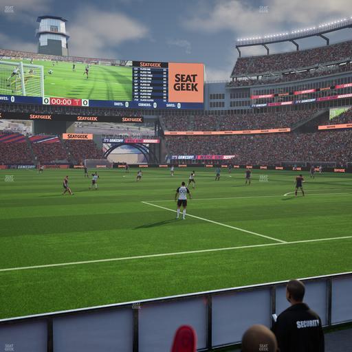 Gillette Stadium - Section 123 Seat View