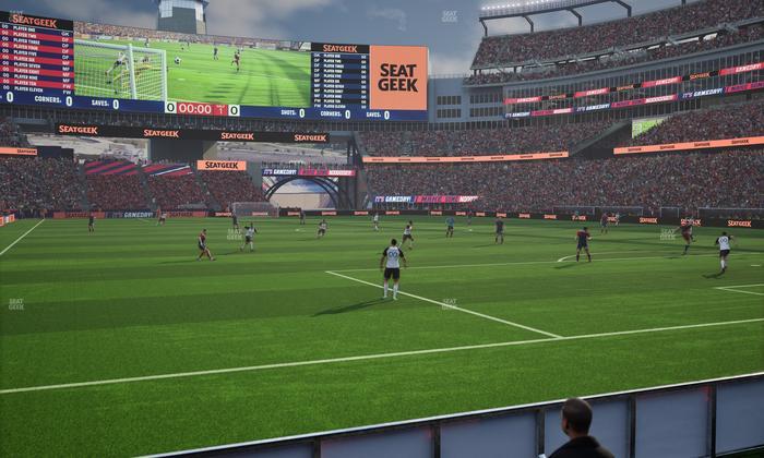 Gillette Stadium - Section 123 Seat View