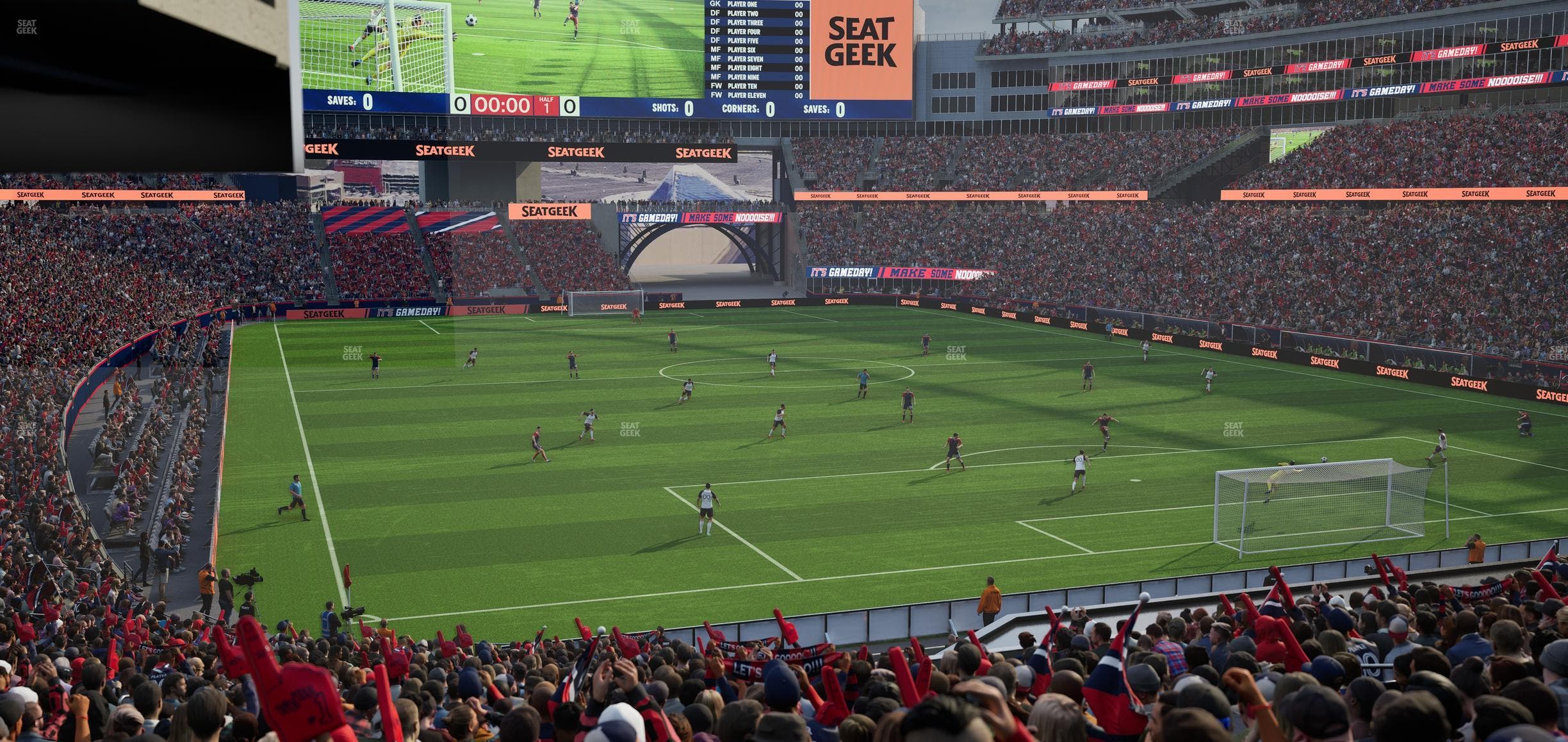 Gillette Stadium - Section 123 Seat View