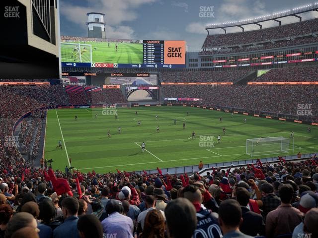 Gillette Stadium - Section 123 Seat View