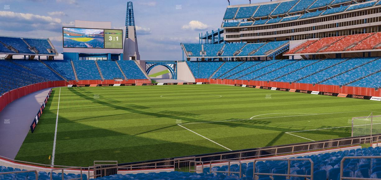 Gillette Stadium - Section 123 Seat View