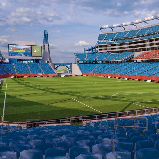 Gillette Stadium - Section 123 Seat View
