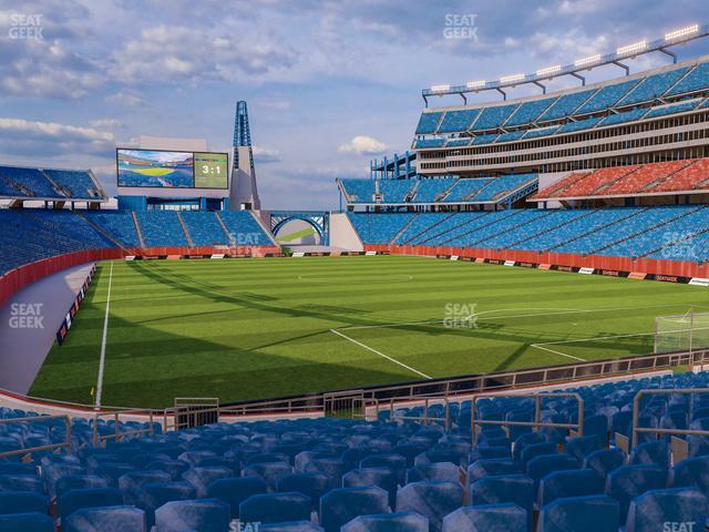 Gillette Stadium - Section 123 Seat View Gillette Stadium - Section 123 Seat View