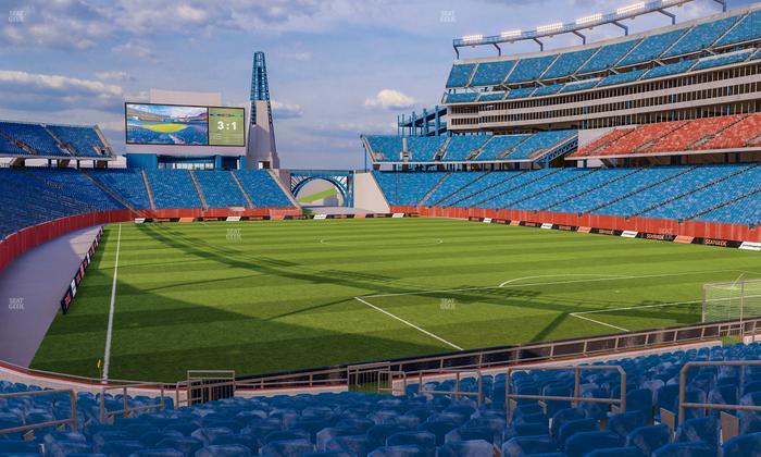 Gillette Stadium - Section 123 Seat View