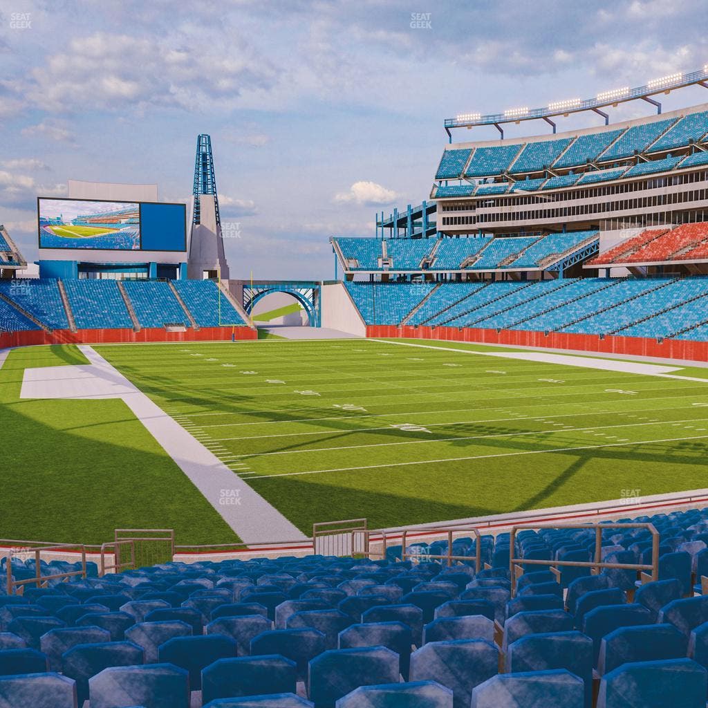 Gillette Stadium - Section 123 Seat View