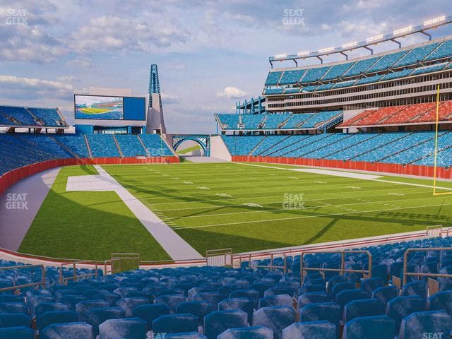 Gillette Stadium - Section 123 Seat View