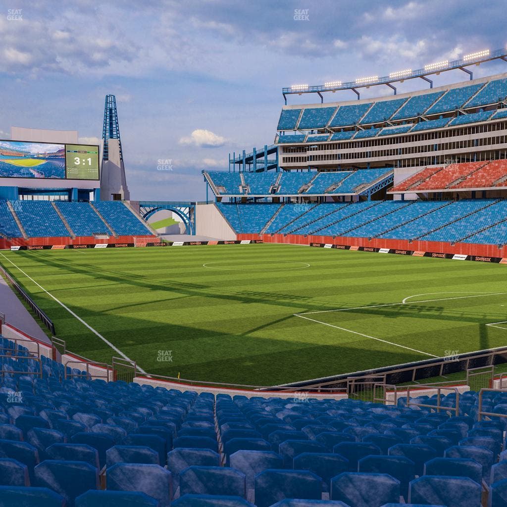 Gillette Stadium - Section 124 Seat View