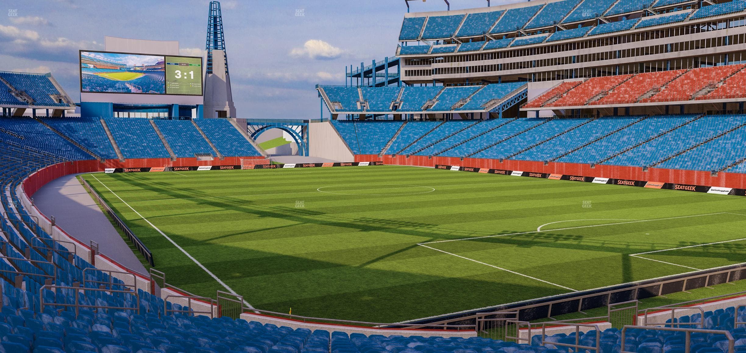 Gillette Stadium - Section 124 Seat View