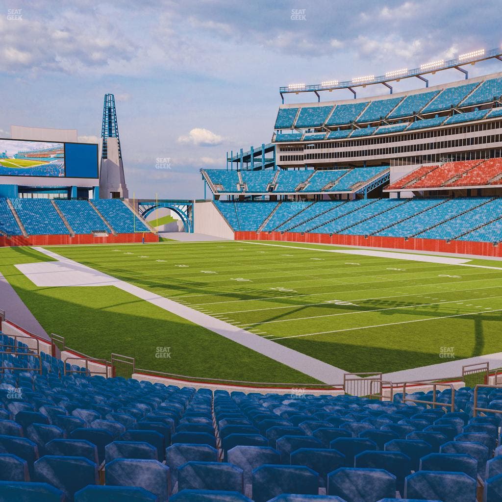 Gillette Stadium - Section 124 Seat View