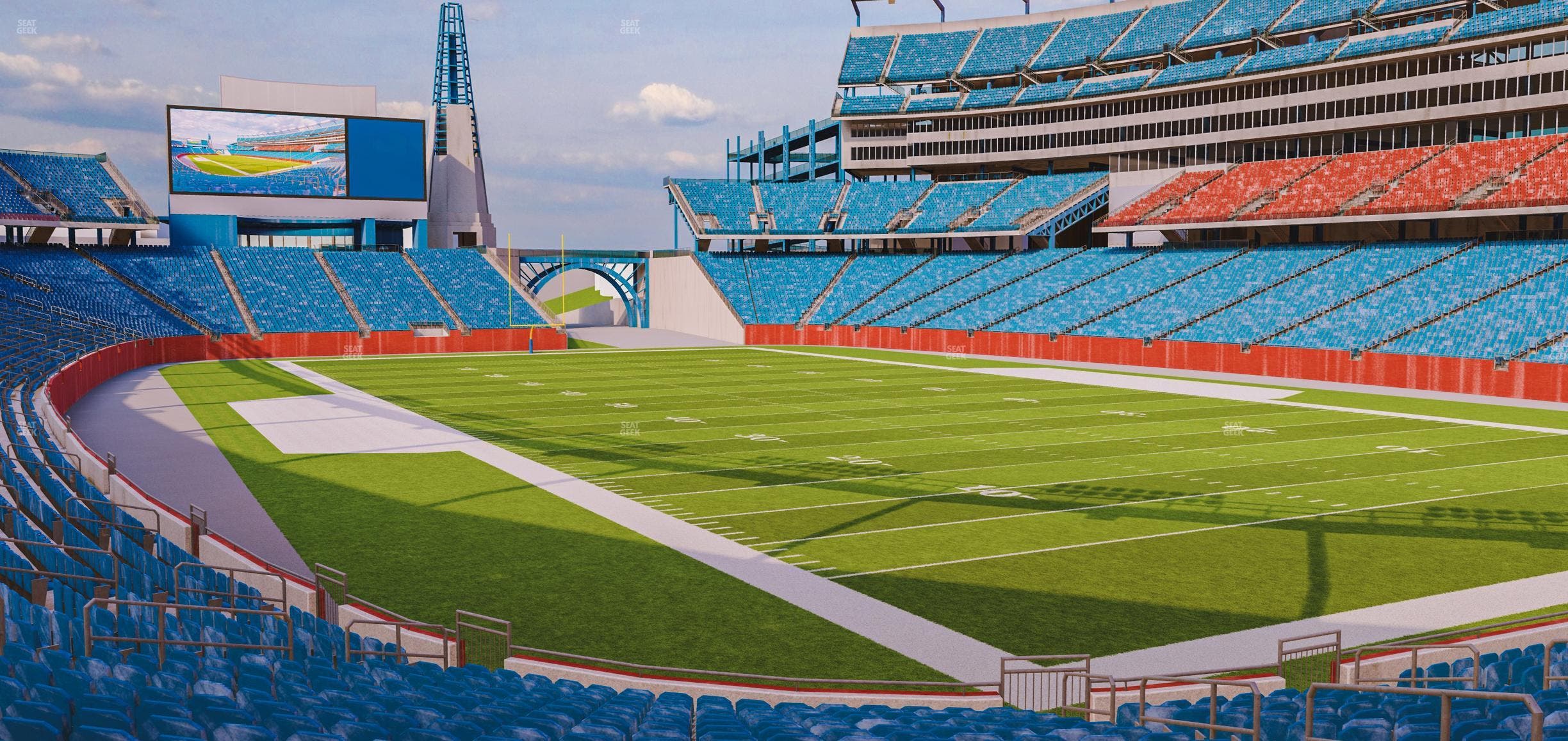 Gillette Stadium - Section 124 Seat View