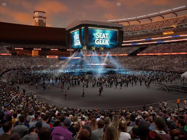 Gillette Stadium - Section 124 Seat View Gillette Stadium - Section 124 Seat View