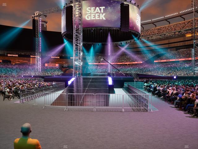 Gillette Stadium - Section 124 Seat View