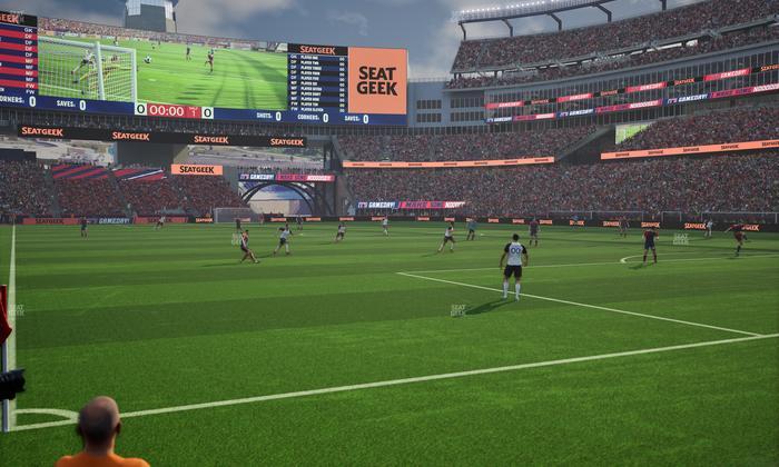 Gillette Stadium - Section 124 Seat View