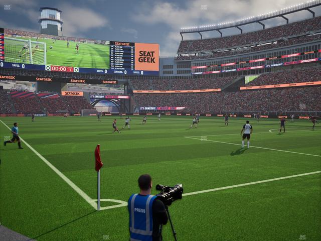 Gillette Stadium - Section 125 Seat View