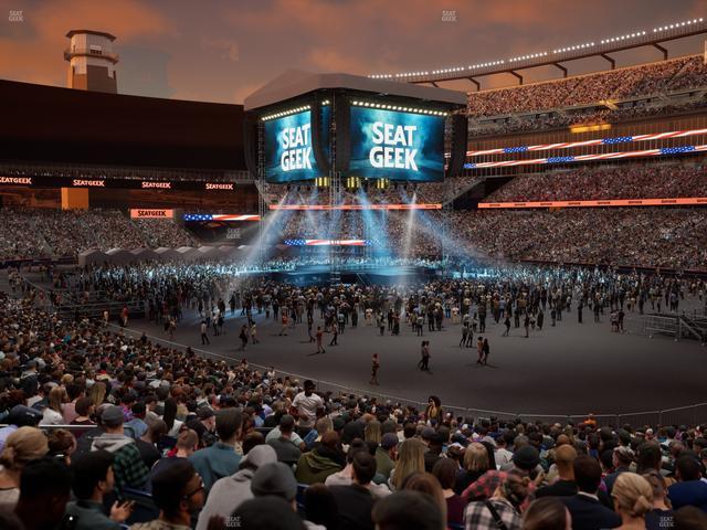 Gillette Stadium - Section 125 Seat View Gillette Stadium - Section 125 Seat View