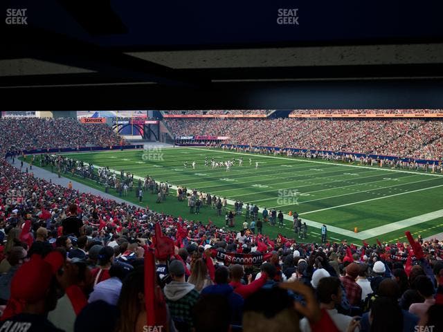 Gillette Stadium - Section 125 Seat View Gillette Stadium - Section 125 Seat View
