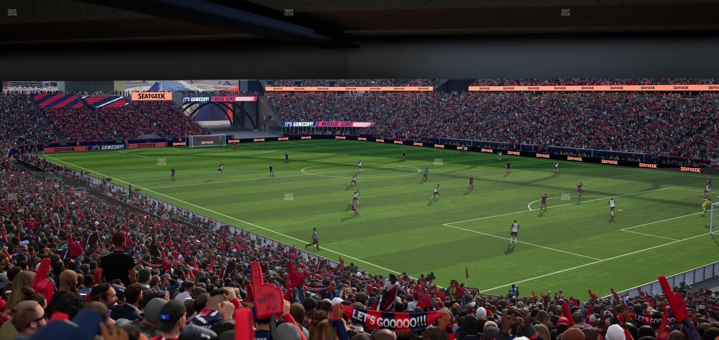 Gillette Stadium - Section 125 Seat View