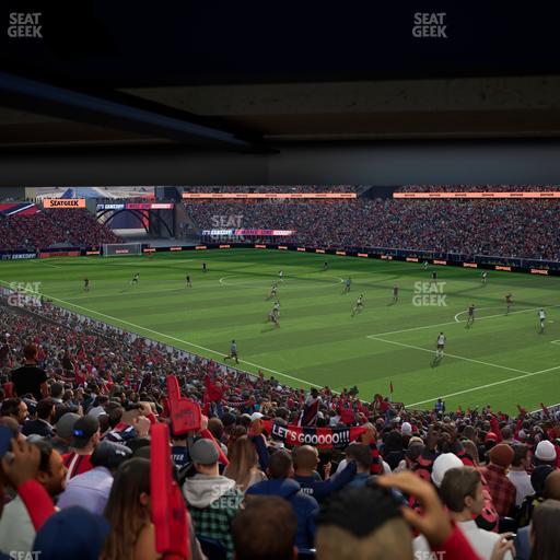 Gillette Stadium - Section 125 Seat View