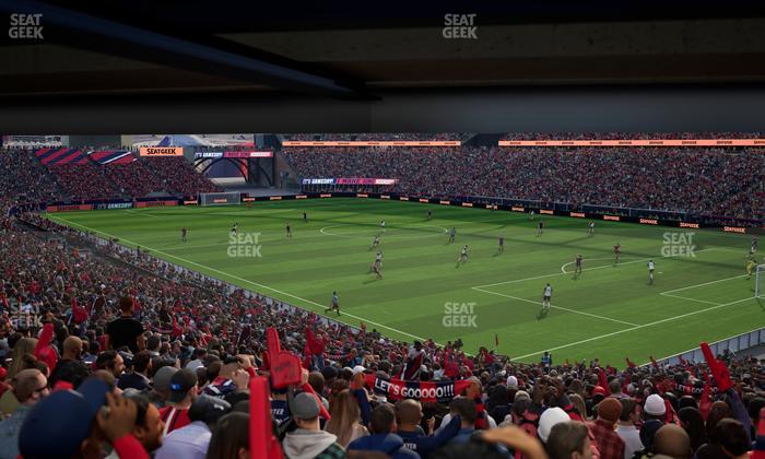 Gillette Stadium - Section 125 Seat View