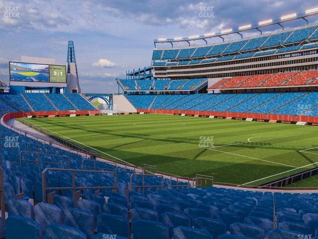Gillette Stadium - Section 125 Seat View