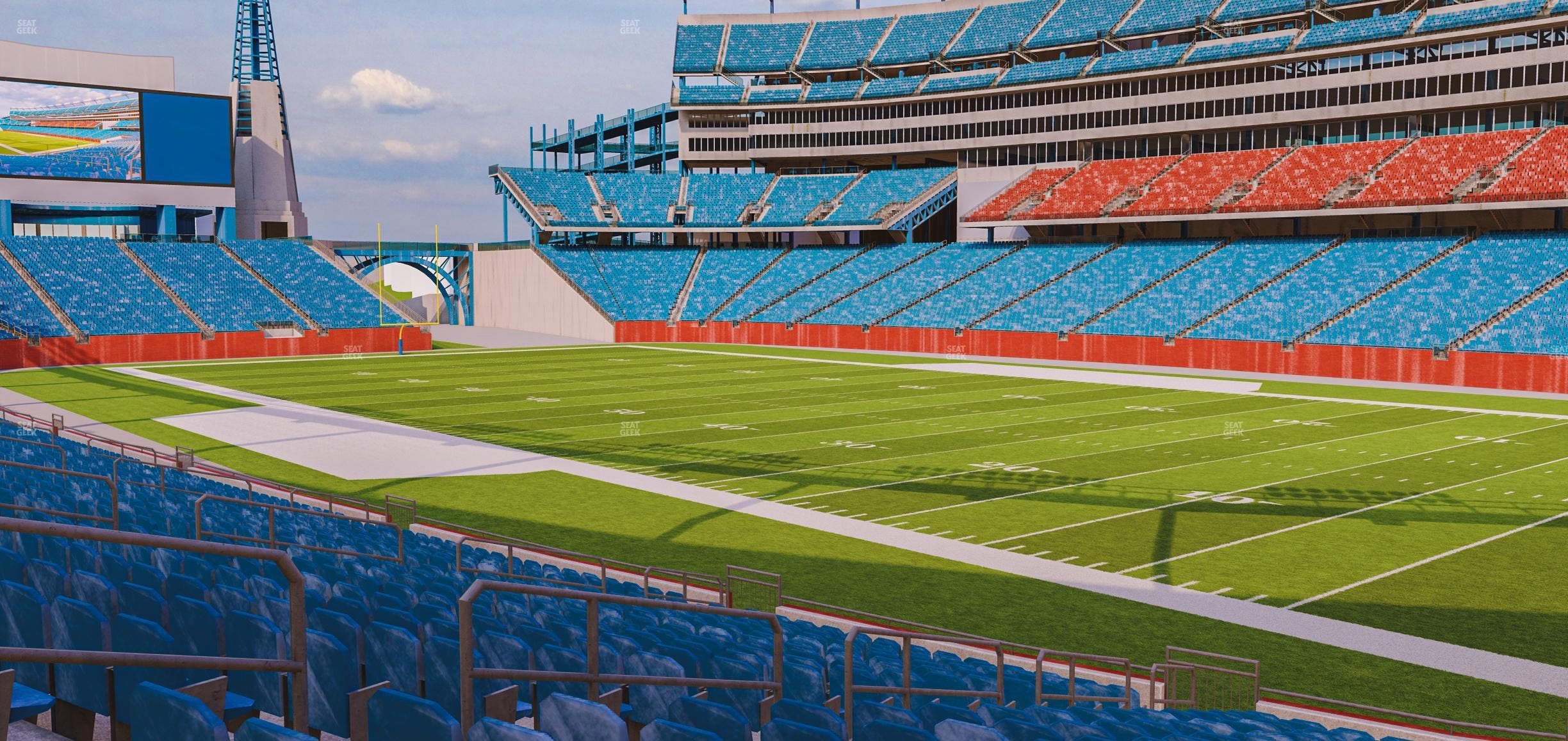 Gillette Stadium - Section 126 Seat View