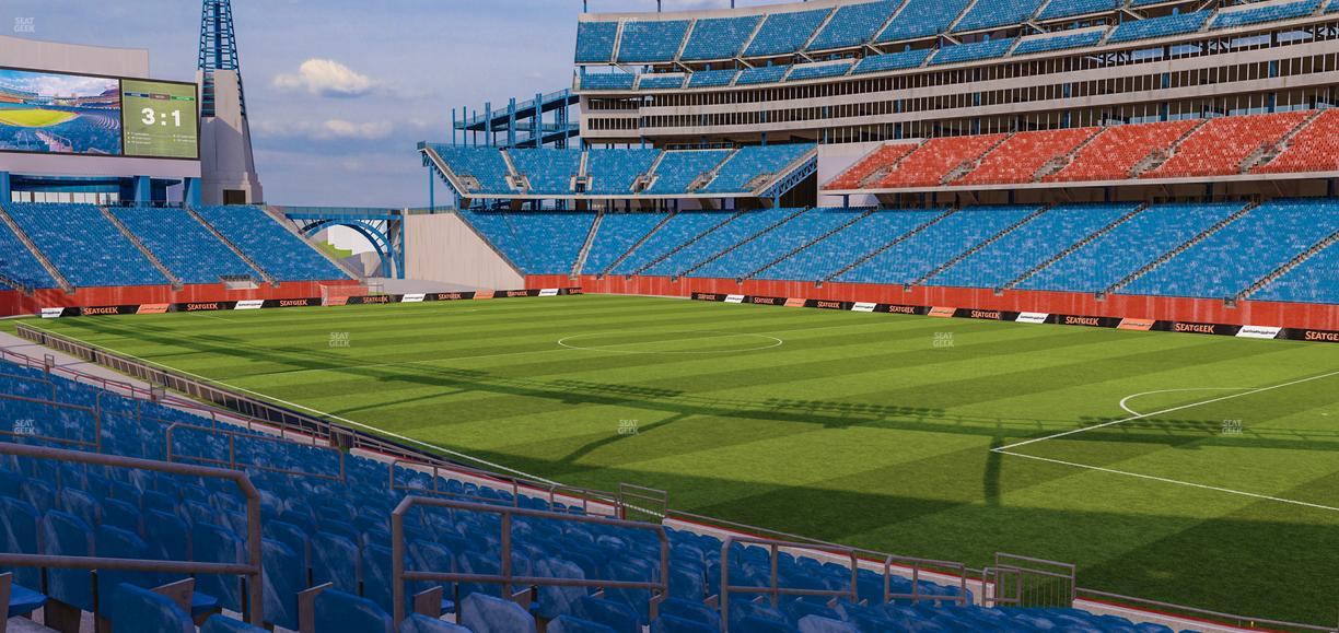 Gillette Stadium - Section 126 Seat View