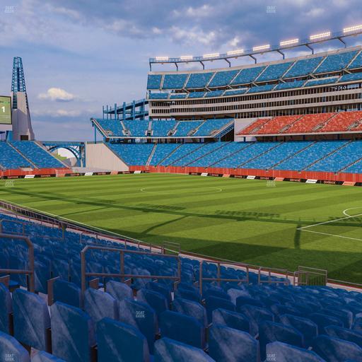 Gillette Stadium - Section 126 Seat View