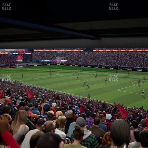 Gillette Stadium - Section 126 Seat View