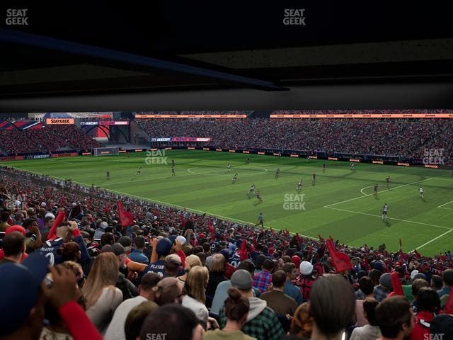 Gillette Stadium - Section 126 Seat View