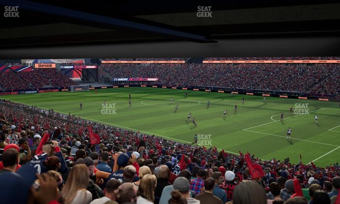 Gillette Stadium - Section 126 Seat View