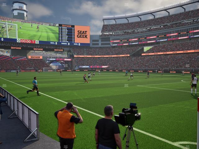 Gillette Stadium - Section 126 Seat View