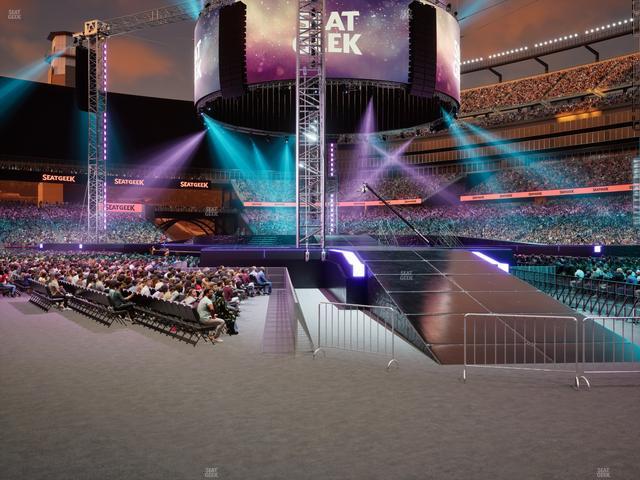 Gillette Stadium - Section 126 Seat View
