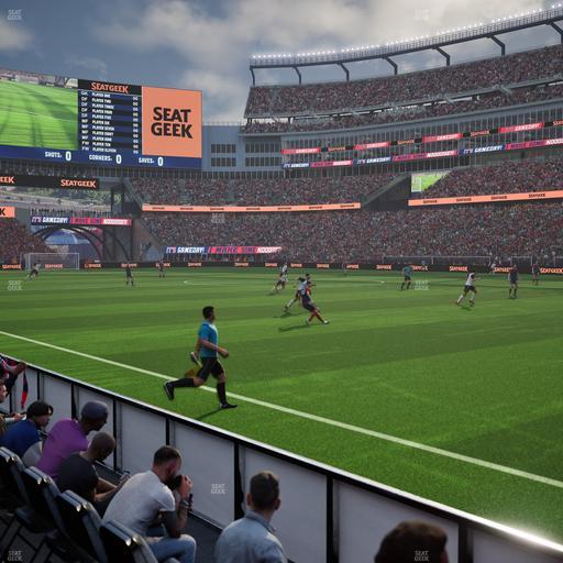 Gillette Stadium - Section 127 Seat View