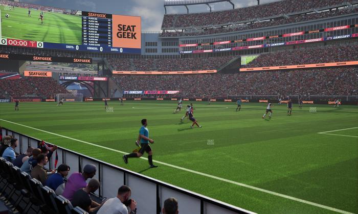 Gillette Stadium - Section 127 Seat View