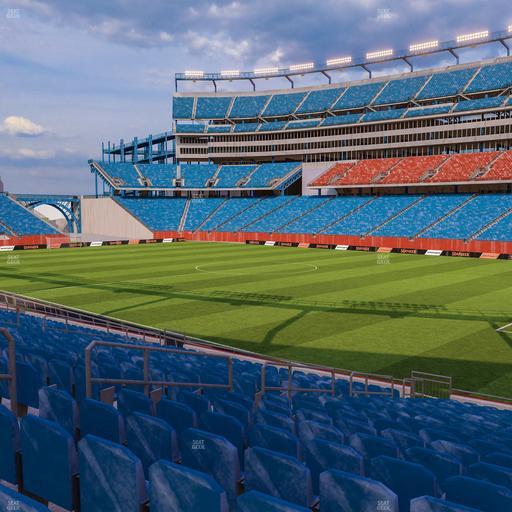 Gillette Stadium - Section 127 Seat View