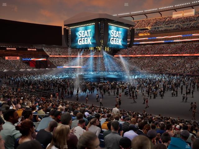Gillette Stadium - Section 127 Seat View Gillette Stadium - Section 127 Seat View