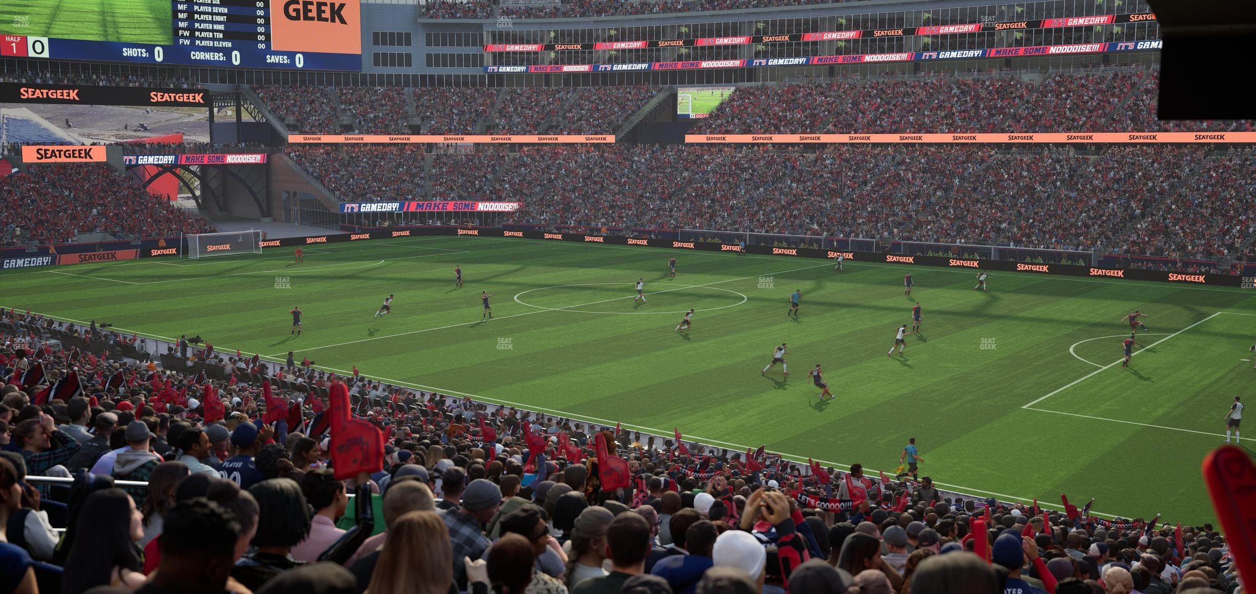 Gillette Stadium - Section 127 Seat View