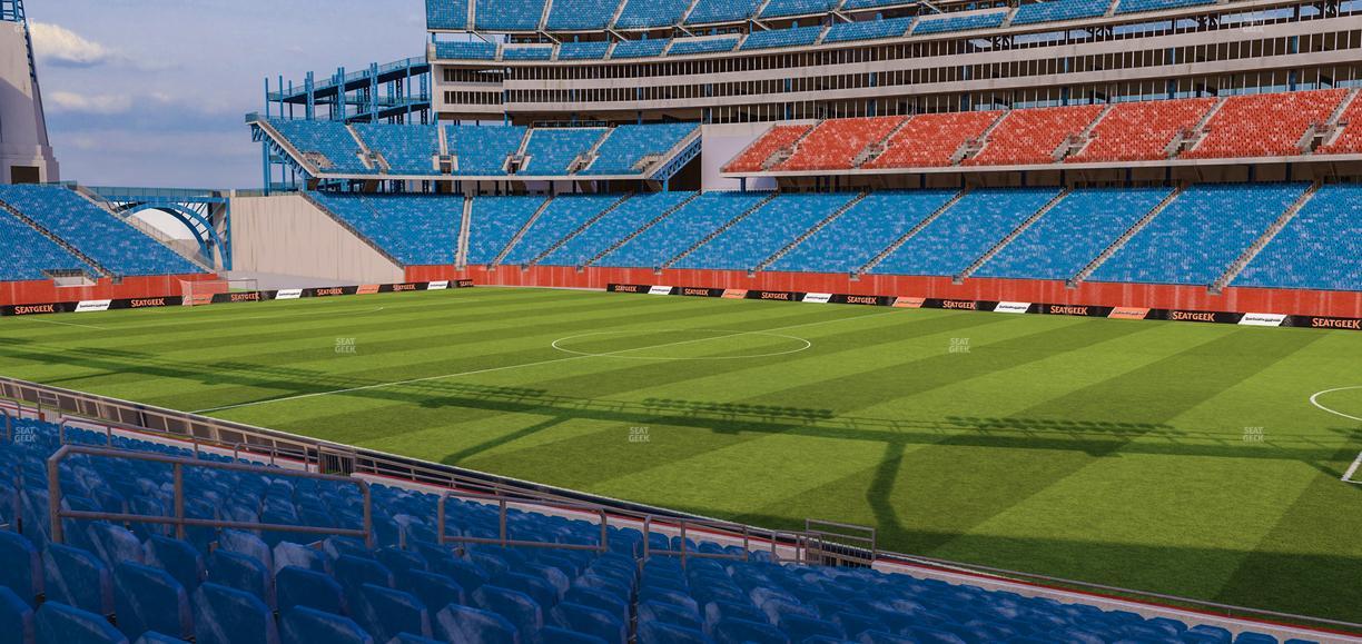 Gillette Stadium - Section 128 Seat View
