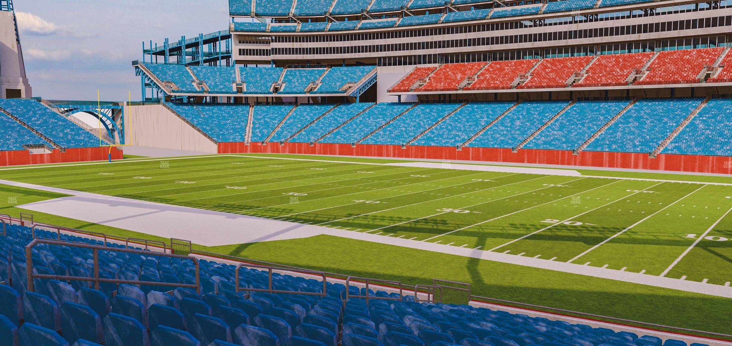 Gillette Stadium - Section 128 Seat View