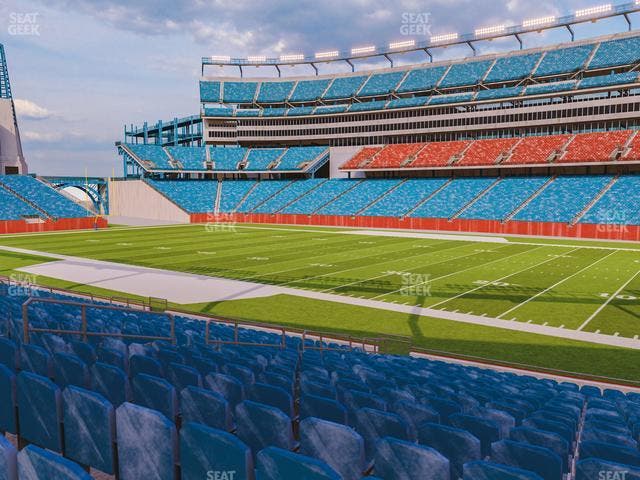 Gillette Stadium - Section 128 Seat View