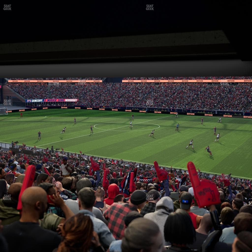 Gillette Stadium - Section 128 Seat View