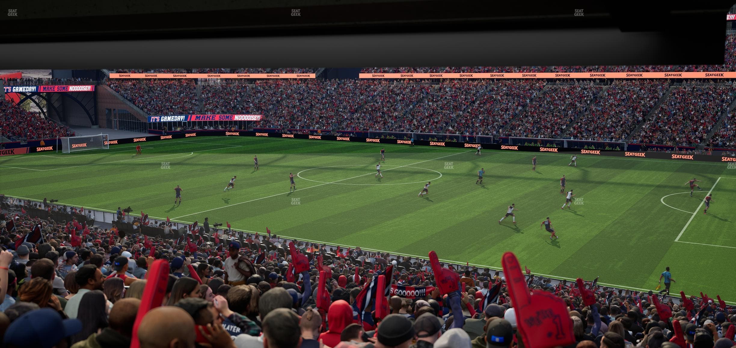 Gillette Stadium - Section 128 Seat View